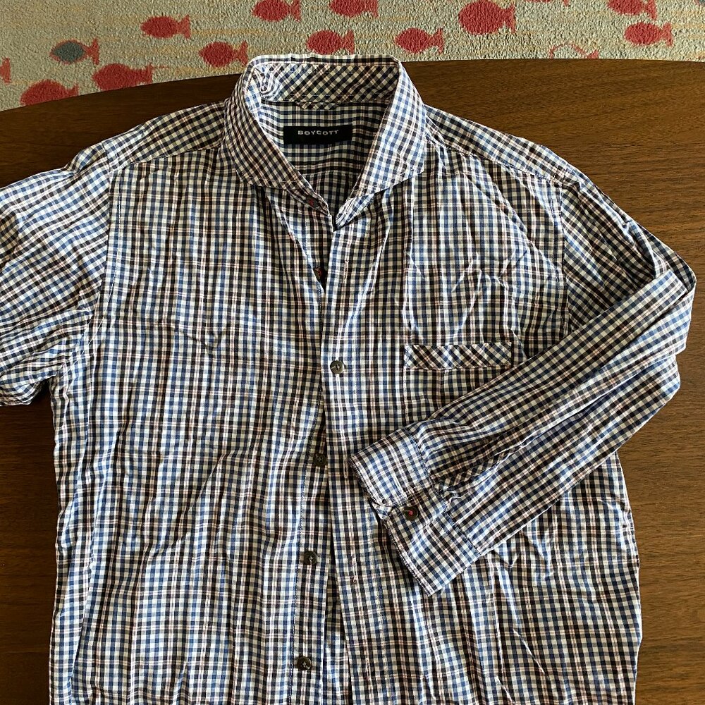 Boycott Button Down